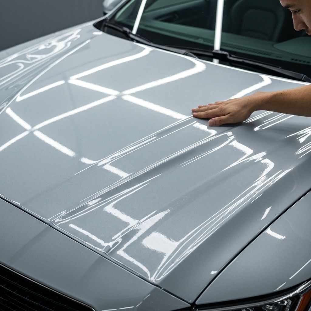 Zabezpieczenie lakieru folią PPF